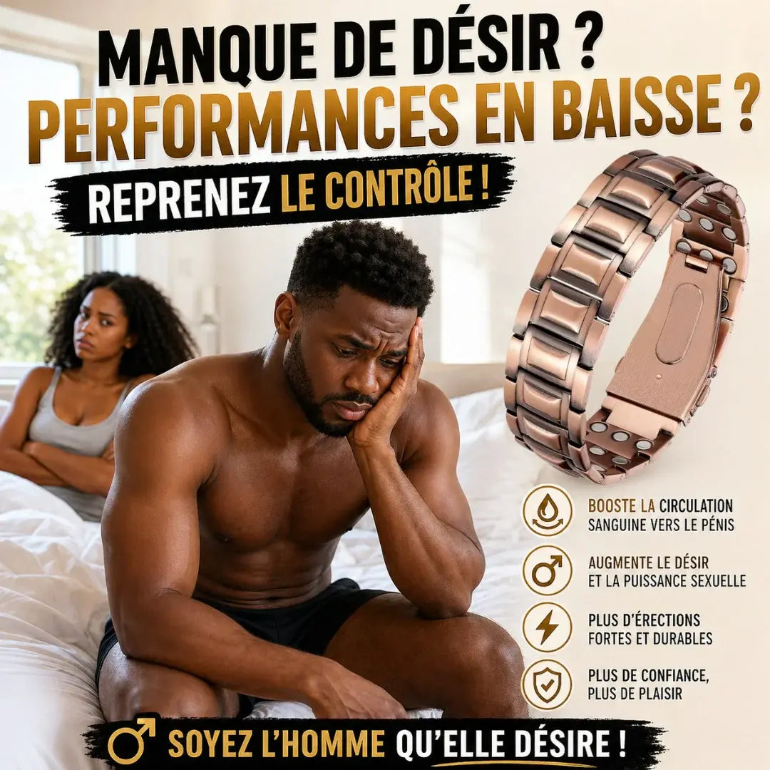Bracelet de thérapie magnétique (testing)