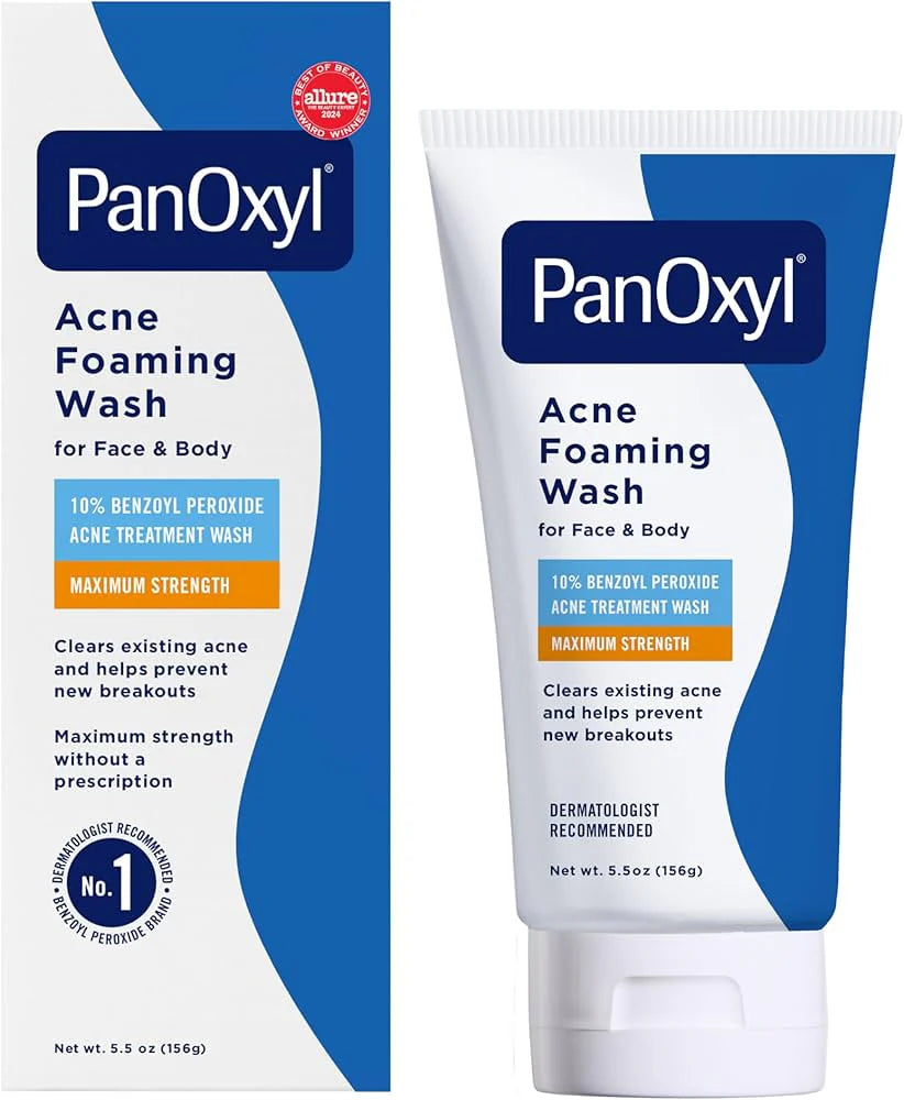 PanOxyl Acne Creamy Wash 4% – Nettoyant Anti-Acné
