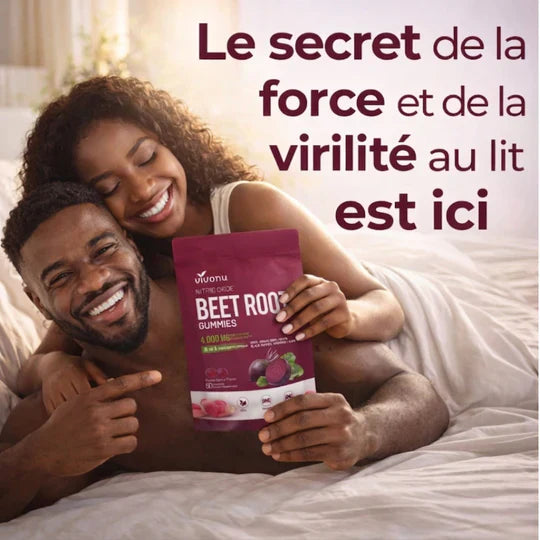 Gummies de betterave premium 8 en 1-Plus d’énergie, plus de confiance, chaque jour